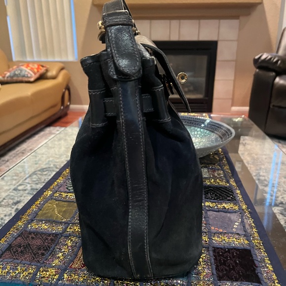 Authentic Gucci 1950s/60s Rare Suede Satchel - Picture 3 of 13